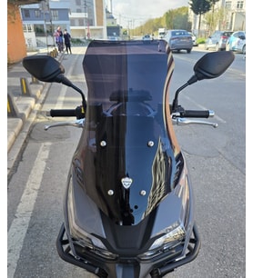 MOTOCAM RKS Freccia Ön Cam 2022-2026 Model 55cm Siyah Renkli 4mm KISA
