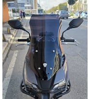 MOTOCAM RKS Freccia Ön Cam 2022-2026 Model 55cm Siyah Renkli 4mm KISA
