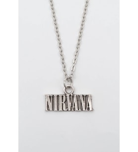 Nirvana Gümüş Kaplama Düz Zincir Kolye