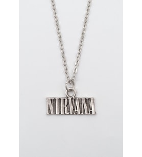Nirvana Gümüş Kaplama Düz Zincir Kolye