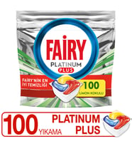 Fairy Platinum Plus 100 Yıkama Bulaşık Makinesi Deterjanı Kapsülü/Tableti