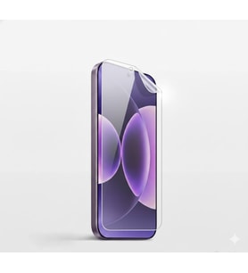 Xiaomi 17 Uyumlu Parmak izi bırakmaz Hayalet MAT Ekran Koruyucu Nano Jelatin (Şeffaf)