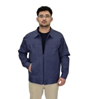 Erkek Mevsimlik Spor Mont 8017 BGL-ST04367 (İndigo)