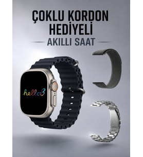Akıllı Saat Yeni Nesil Bluetooth Bağlantılı Uyku Sağlık Takibi GPS Ve NFC Uyumlu