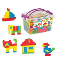 Maxi Tiktak Lego (156 Parça) - Tik-Tak Puzzle - Küçük Bloklar - Maxi Tik Tak Legolar Oyuncak
