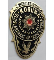 YAKIN KORUMA CÜZDAN ROZETİ (METAL)-SATIN/AL,YAKIN KORUMA KIMLIK KARTLI PERSONELE SATILIR.-SIVILE SATILMAZ