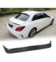 Mercedes w205 boyalı (Pianoblack) cam üstü spoiler 2015-2021 arası