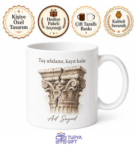Sanat Tarihçisi Saha Çalışması Sütun Başlığı Restorasyon Öncesi Kupa Hediye Bardak