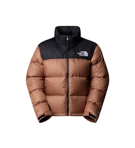 The North Face W 1996 Retro Nuptse Jacket Kadın Outdoor Montu (700 Dolgu Kaz Tüyü) NF0A3XEO58W1 Kahverengi