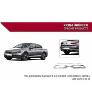 Vw passat b8.5 eksoz ucu difuzor kromu 2018 sonrası Niken