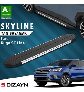 S-Dizayn Ford Kuga 2 ST-Line Skyline Krom Yan Basamak 183 Cm 2017-2019 A+ Kalite