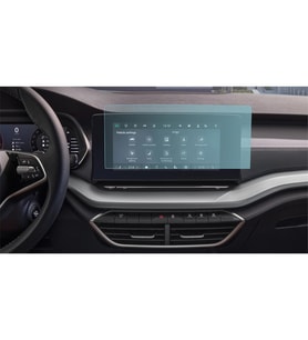 Skoda Octavia 13 inç Ekran Koruyucu Multimedya 2024 (Şeffaf)