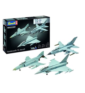 Revell Gift Set Uçak 70 Years Bundeswehr Aircraft 5627