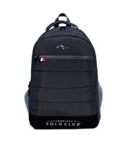 Cambridge Polo Club Minimalist Tasarım Siyah Unisex Okul Günlük Seyahat Sırt Çantası - PLCAN2166-001 (Çok Renkli)