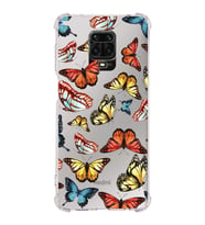 PrintiFy Xiaomi Redmi Note 9 Pro Uyumlu Water Color 2 Baskılı Şeffaf Köşe Korumalı Antişok Kılıf