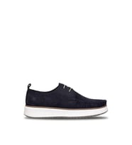 Marcomen 152-23037 Erkek Hakiki Deri Casual Ayakkabı Lacivert