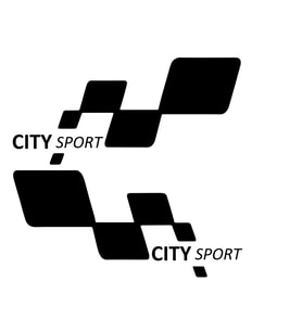 CITY sport Etiket Yapıştırma 30cmx11cm MMD181