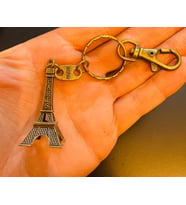 Paris Eyfel Kulesi 3d Metal Anahtarlık