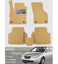 HYUNDAİ ELANTRA (2006-2011) Uyumlu EVA Paspas Tam Set–Araca Özel,Kolay Montaj,Su Geçirmez