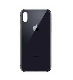 iPhone X Arka Cam Kapak Siyah