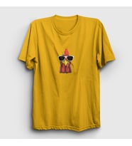 Presmono Unisex Sarı Sunglasses Chicken Tavuk T-Shirt 413431tt (Sarı)