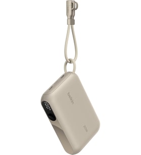 Belkin Taşınabilir Şarj Cihazı, 10K Mah Usb-C İnce Güç Kaynağı, 2 Usb-C Port, Dijital Pil Göstergesi