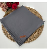 Bonjela Soft Krinkıl Eşarp Koyu Gri NSY0212