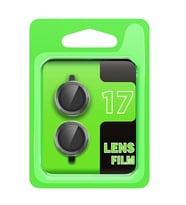 Durukar® iPhone 17 Raze Metal Kamera Lens - Gri