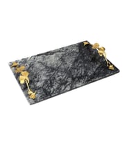 Vitale Siyah  Mermer Tepsi 25*41*7 Cm AK.KKD0106