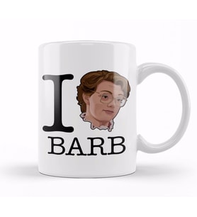 Stranger Things I Love Barb Kupa Bardak Porselen