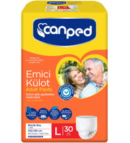 Canped Emici Külot Hasta Yetişkin Bezi Büyük/Large 30 Adet Dev Ekonomik Pk