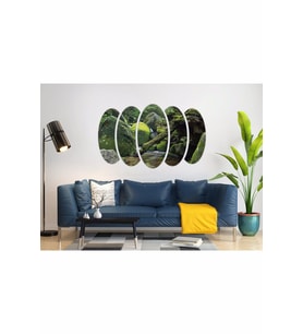 NEHİR YOSUNLU KAYALAR MDF TABLO-2173