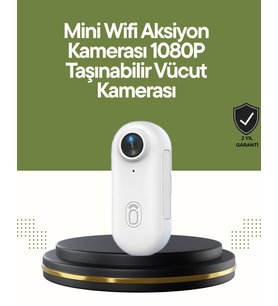 Northcity Mini Spor Kamera Full HD 1080P IP68 Su Geçirmez - Şarj Edilebilir