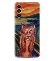Samsung A23 A31 A32 A50 A51 A52 A53 A70 Kılıf Desenli Silikon Tablo Cat 1788