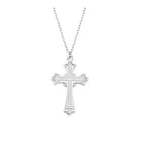 Gümüş Otantik Cross Kolye