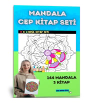 Mandala Cep Kitap Seti (Yeşil Serisi)