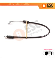 Renault Fluence Megane 3 için Arka Dış Kapı Açma Teli 825029306R