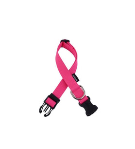 Actirex Neon Yumuşak Doku Ayarlanabilir Köpek Boyun Tasma Pink 35-58cm (Pembe)