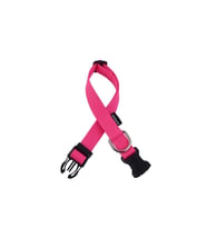 Actirex Neon Yumuşak Doku Ayarlanabilir Köpek Boyun Tasma Pink 35-58cm (Pembe)