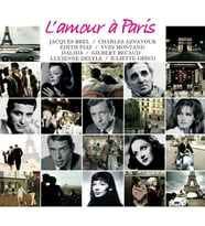 Various Artists L'amour Paris Plak