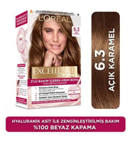 Loreal Excellence Creme Saç Boyası 6.3 Açık Karamel