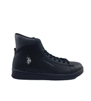 Us Polo Assn Tıbet Hı Siyah Erkek Sneaker Günlük Spor Ayakkabı