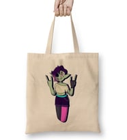 Alt Zombie Girl Bez Çanta Uzun Saplı