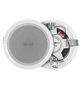 MagicVoice TPI-350 5.25" (13.5 CM) Hat Trafolu Alçıpan/Asma Tavan Tipi Hoparlör (6W RMS - MP3 USB Uyumlu) - Beyaz