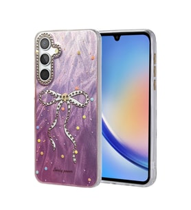 Samsung Galaxy A34 5g Kılıf Blade Aynalı Desenli Kapak - Desen 1