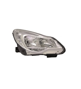 Opel Corsa D Sol Far Lambası Makyajlı Elkt Krom 2011-2014