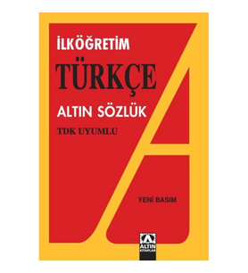 Altın İlköğretim Türkçe Sözlük