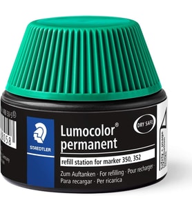 Staedtler 488 505 Lumocolor Permanent Markör Mürekkep Yeşil (Standart)