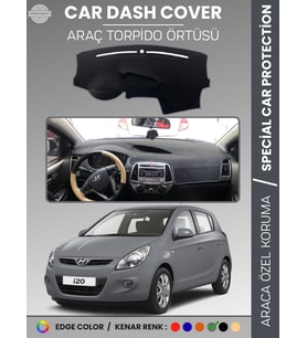 HYUNDAİ İ20 (2008-2014) Torpido Örtüsü Göğüs Koruma Araca Özel UV Koruma