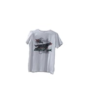 Gordon Setter Baskılı Kısa Kollu T-Shirt Yuvarlak Yaka